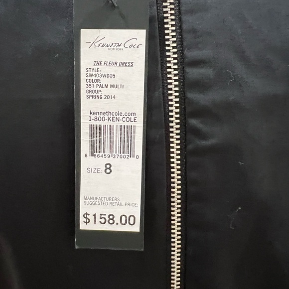 Kenneth Cole New York Fleur' StretchWoven Sheath Dress - Picture 3 of 16